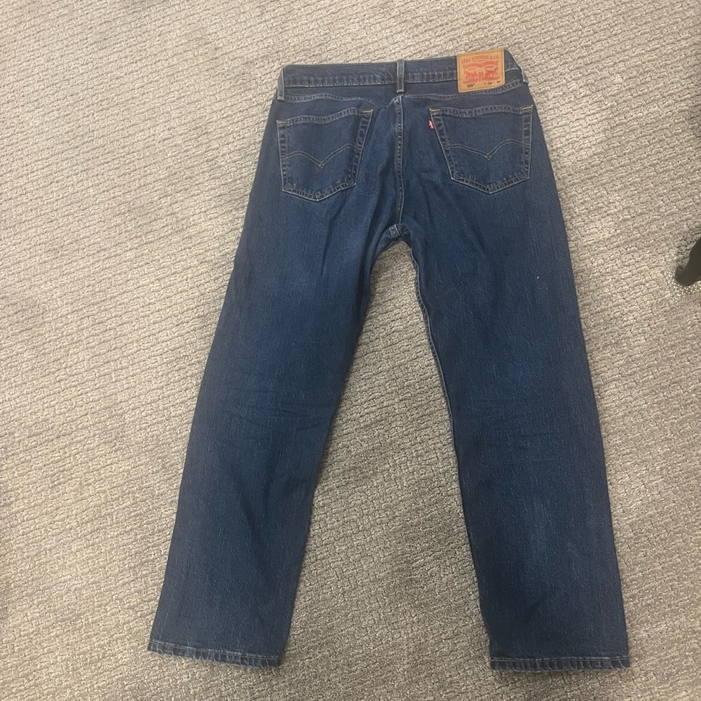 Levi's 305 Dark Blue Straight Jeans